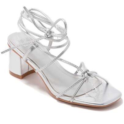 Women's Casual Fashion Versatile Open Toe Chunky Heel Sandals