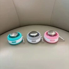 1 个双头折叠伸缩水瓶，柔软不易变形，适合送给家人/朋友的礼物，适合户外、露营 - 彩色 - 查看 8