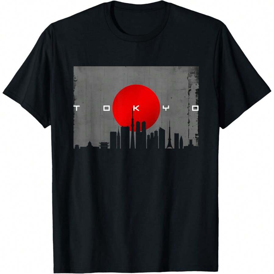 Tokyo Japan T-Shirt - Black - View 1