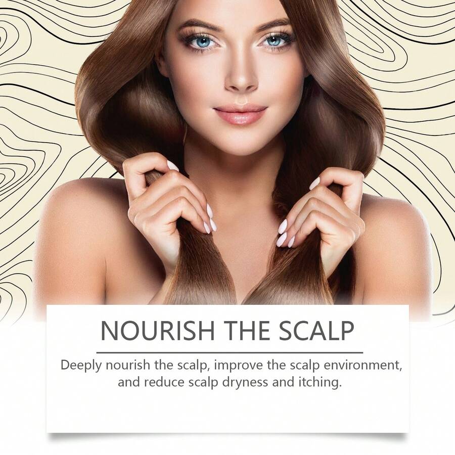 Hoegoa Hair Essence Spray Volumizing Hair Hair Soft Luster Ginger Hair Care Scalp Treatment Spray 30ml - as pic as pic - View 1