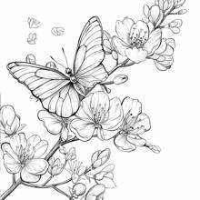 1 件，28 页仙女花着色书，适用于成人减压，缓解压力和送礼，绘画用品，返校礼物，圣诞新年礼物，节日派对礼物，加厚纸，20x20 厘米，母亲节，妈妈的礼物，返校，学校用品