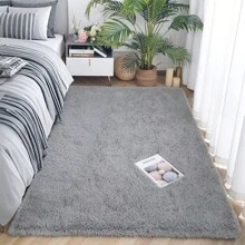 推荐 1 件橙色毛绒布艺地毯，柔软舒适温暖毛茸茸易于清洁的脚下毛茸茸装饰地毯，适用于卧室、靠窗座位、客厅、休闲区、娱乐区和其他室内空间 - 橘色 - 查看 10