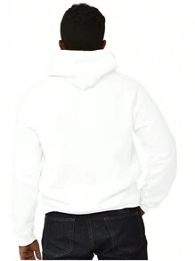 Fashion Graphic Zipper Hoodie Inspirational French Saying C'est La Vie Paris France 1990 Motivational Quote Casual Everyday Cotton Printed Thermal Lined Zip Up Drawstring Hooded Sweatshirt - White - View 2