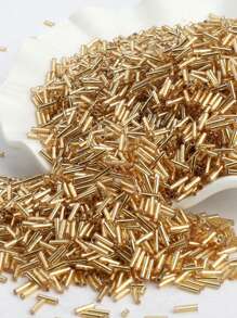 20g/50g/100g 时尚多彩夜光玻璃管珠，DIY 珠宝制作用品，适用于手链、项链、服装装饰、手工艺品 - 2X6玻璃管珠 - 查看 6