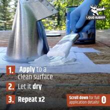 Liquid Rubber Color Sealant 3.78 Litres Beige - Beige-1Gallon - View 5