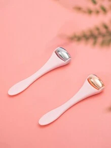1 件装眼部按摩滚轮，适用于面霜、眼霜、减少黑眼圈和浮肿、面部冷疗 - 粉色 - 查看 4