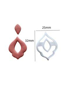 Simple Geometry Polymer Clay Cutter For Earring Making Soft Pottery Earrings Women DIY Studs Jewelry Pendants Clay Tools - Clay Cutters - View 19
