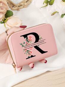 Burgundrote Tasche Charlie Rotwein Roter Umschlag Modische und hochwertige Kartenetui Tasche Leicht zu tragen Münztasche mit mehreren Fächern Reißverschluss Multi-Slot Einfache Kreditkartenfächer Multifunktions Damenbrieftasche Kartentasche Mini Geldbörse Geldbeutel Kartenetui