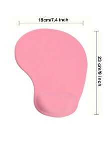 1pc Cute Cartoon Sheep Silicone Thickened Office Mouse Pad With Wrist Support And 3D Stereoscopic Effect