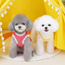 Soft Dog Cat Jacket Vest Winter Dogs Clothes Teddy Chihuahua Coat French Bulldog Apparel For Small Mid Dogs Puppy Warm Clothing