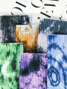 Meias Personalizadas de Algodão Masculina Adulto. - Multicolorido - Visão 7