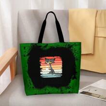 Vintage Cat Lover Travelling Bag - I Like Cats Coffee And Maybe 3 People - Retro Graphic Tee For Coffee Lovers - Multicolor - View 1