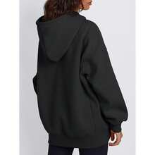 Go Ask Your Dad Hoodie, Motherhood Is A Walk In The Park Women's Jumper, Funny Mum Sweatshirt, Mother's Day Gift Oversized Hoodie Vintage Hoodie Washed Hoodie Essentials Hoodie Sports Hoodie 1pc Long Sleeve Sweaters Pullover Fall Outfits Winter Spring Clothes - Black - View 3