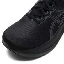 Asics Giày thể thao nam GEL-NIMBUS 27, giày tập luyện thể dục thoáng khí, giày chạy bộ. - Đen/Xám - Xem 7