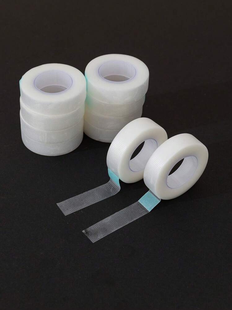 嫁接睫毛胶带，8片装PE透气睫毛嫁接胶带，粘性睫毛胶带，睫毛嫁接工具，适用于睫毛嫁接、化妆、价格实惠、房间装饰、梳妆台、旅行、卧室、化妆配件、价格实惠、圣诞礼物、化妆品、化妆工具、便宜货、礼物、女士礼物、圣诞礼物 - 白色 - 查看 5