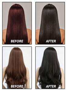 Schwarzkopf 施华蔻 Freshlight 染发剂 自然黑，温和染发，补充营养，深层滋养，增强光泽，丝蛋白精华，多种氨基酸，乳霜配方，减少颜色偏差，使用方便，效果持久，增强光泽，抚平毛鳞片，修复损伤，染发爱好者，头发受损人士，想要闪亮头发的人，家庭染发，日常护发程序 - 自然黑 - 查看 2