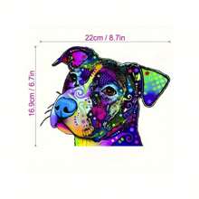 1pc/2pcs/3pcs Pitbull Iron On Heat Transfer Vinyl Stickers - Decor Decals For Clothes, T-Shirt, Hoodies, Pillows, Hats, Bags