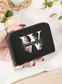 Burgundrote Tasche Charlie Rotwein Roter Umschlag Modische und hochwertige Kartenetui Tasche Leicht zu tragen Münztasche mit mehreren Fächern Reißverschluss Multi-Slot Einfache Kreditkartenfächer Multifunktions Damenbrieftasche Kartentasche Mini Geldbörse Geldbeutel Kartenetui