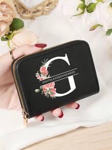 Burgundrote Tasche Charlie Rotwein Roter Umschlag Modische und hochwertige Kartenetui Tasche Leicht zu tragen Münztasche mit mehreren Fächern Reißverschluss Multi-Slot Einfache Kreditkartenfächer Multifunktions Damenbrieftasche Kartentasche Mini Geldbörse Geldbeutel Kartenetui