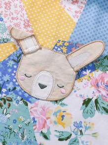 Girls Summer Dress, Young Girl Cap Sleeve Dress, Baby Fashionable Ruffled Sleeve Patchwork Princess Dress