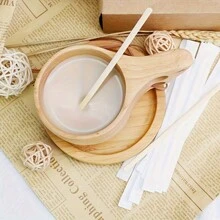 100pcs Premium Wooden Coffee Spoons - Perfect For Halloween, Christmas, Easter, Thanksgiving | Ideal For Kitchen & Dining Back To School