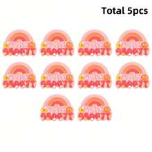 100 件什锦硅胶珠 DIY 工艺套件，带串珠笔和钥匙扣吊坠配件，男女通用手工礼物，5/30/50/100 件灵活数量（不限于图片所示款式，随机混合发货）