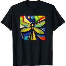 Dragonfly Colorful Insect Wings Dragonfly Lovers T-Shirt
