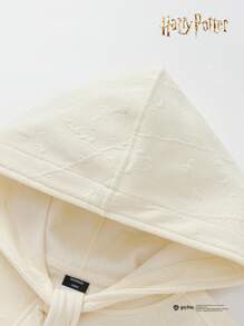 Balabala Tween Girls' Long-Sleeve Sweatshirt, Spring Loose Fit Sweatshirt - Milky White - View 9