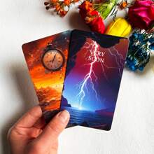 Tzxamsez New Edition, Time Oracle Cards For Beginners With Meanings On Them, Cosmic Timing Oracle Cards, Divine Timing Oracle Deck To Help You Predict Time Frames - 時間 - 查看 4
