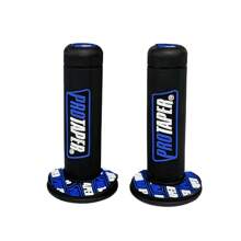 مقابض يد دراجة نارية 7/8 بوصة، زيت للدراجات النارية الترابية وال- ATV وللدراجات النارية الخفيفة ، مقابض نهاية مصنوعة من المطاط لتقوية القبضة مناسبة لمعظم الدراجات النارية