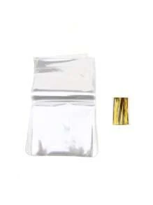 100pcs/Set Clear Transparent Gift Bags For S/M/L Baked Goods, Bakery, Cake, Pastry, And Cookie Packaging - Reusable, And Easy To Seal