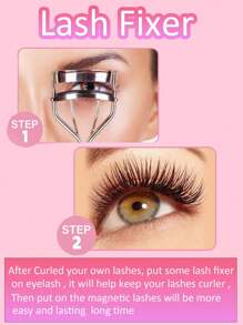 1 Pair Magnetic Eyelashes Soft Magnetic Lashes With Applicator, Lash Fixer, 3s Application 1s Removal Top Quality Hot Sell No Glue Needed Soft Magnets False Eyelashes Waterproof - Fluffy Lashes - View 3