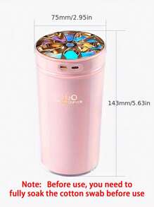 1 PC Car Humidifier Spray, Mist Aromatherapy Car, Air Purifier, Car Aromatherapy Machine, Deodorizing Humidifier, Plug-In Small, Air Purifier, Desktop Spray Humidifier, Cute Business Mini, USB Powered, Suitable For Office Bedroom Car Desktop Bedside Table