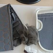 Set de 3 piezas para la espalda: Toalla exfoliante para el baño, esponja de champú, guantes de baño, cepillo corporal duradero para ducha, spa y masaje