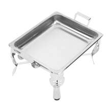 6L Stainless Steel Baking Pan Food Warmer Heating Container - Bạc - Xem 5