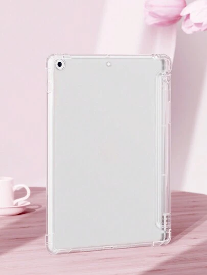 1 个高清晰保护壳，平板电脑保护套，兼容 iPad 10.2 英寸、iPad Pro 11 2021/2020 /10th Gen/Mini4/5/6、Galaxy Tab A8 10.5 英寸 2022、Matepad 10.4/Tab，带笔槽，支持自动睡眠/唤醒