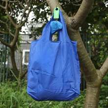 Bolso de compras de algodón elástico con bola redonda, bolso plegable, bolso de hombro portátil reutilizable, bolso plegable con estampado - Negro - Ver 3
