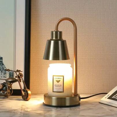 SHIXIONG Lámpara Calentadora De Velas, Luz Regulable candle warmer lamp, lampara para velas aromaticas temporizada, Sin Llama Para Uso Doméstico, Adecuado para decoración de salón, dormitorio, regalos