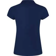 Roly Womens/Ladies Star Polo Shirt (Navy Blue) - 200gsm 100% Cotton - 藍色 - 查看 2