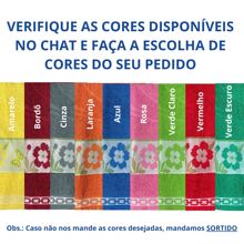 Kit 4 Toalha De Banho Banhão Grande Gigante 100% Algodão - Multicolorido - Visão 8