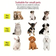 1pc Versatile Dog Gate, Sturdy & Practical Pet Fence Suitable For Multiple Scenarios, Comes With 6 Hooks