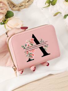 Burgundrote Tasche Charlie Rotwein Roter Umschlag Modische und hochwertige Kartenetui Tasche Leicht zu tragen Münztasche mit mehreren Fächern Reißverschluss Multi-Slot Einfache Kreditkartenfächer Multifunktions Damenbrieftasche Kartentasche Mini Geldbörse Geldbeutel Kartenetui