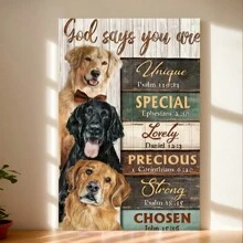 Framed   Decor, Funny Dog Canvas Decor Wall Art For Bedroom Living Room Home Walls DecorationRoom, Living Room, Kitchen, A Festive Touch For Valentine's And New Yea Decor