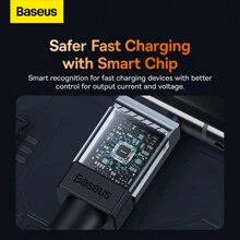 Baseus Cable de carga rápida CoolPlay Serie de USB a Tipo-C 100W 1m 2M, regalo para vacaciones