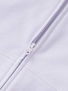 Balabala 女孩連帽刺繡夾克，Artsy春季外套