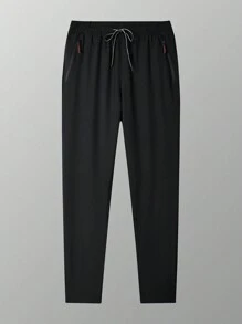 Pantalones deportivos para hombres de secado rápido y transpirables, nuevos pantalones largos con absorción de humedad para fitness, correr, trotar