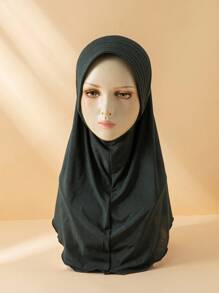 1件装女士轻薄星形图案软边头巾，时尚百搭，可作颈套或头巾，防晒，适合春夏连衣裙搭配。 - 彩色 - 查看 27