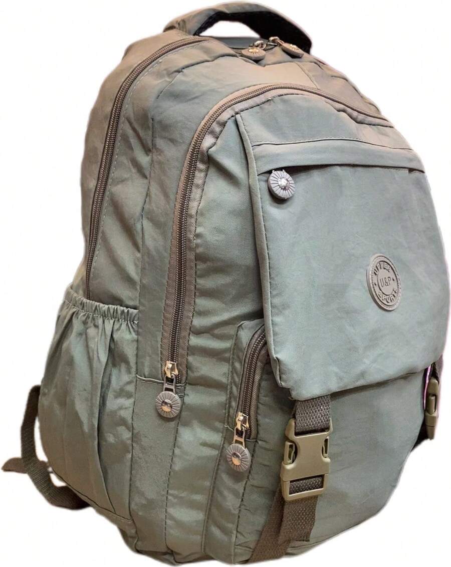 Large Capacity Backpack, Travel Bag For High School Students, Elementary School Students - 深灰色 - 查看 1