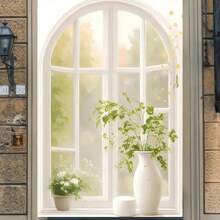 Bandera de ventana con flores de poliéster - 31.5" X 47.3", para uso interior y exterior, lavable a máquina