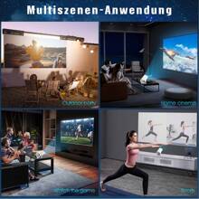 XBJ The Newly Upgraded Portable High-Definition Projector In 2025. This New Type Of Smart Projector Is Equipped With The Android 11.0 System, Has A Brightness Of 2000 ANSI Lumens, Supports WiFi6 And Dual-Band WiFi, Features A Projection Resolution Of 1280*720p, And Can Perform 4K Manual Correction. It Is The Preferred Device For Office Projections, Outdoor Camping, And Home Theaters.